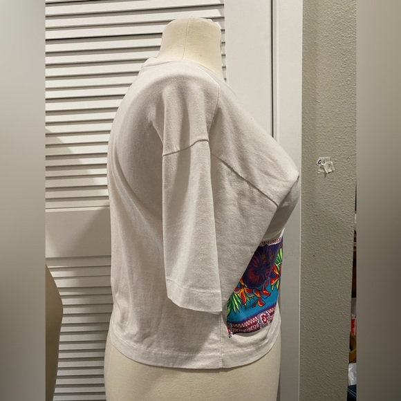 🔥🔥Pro spirit Womans xlarge crop top. Island graphic tshirt. Cut tags - Picture 4 of 5